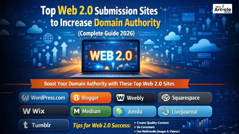 web 2.0 submission sites