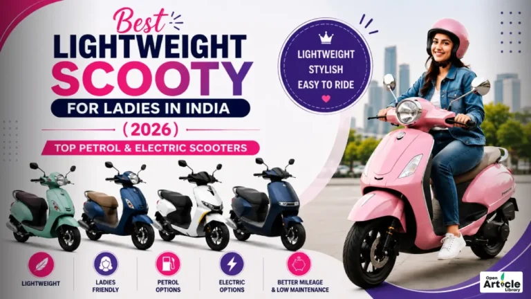 lightweight scooty for ladies