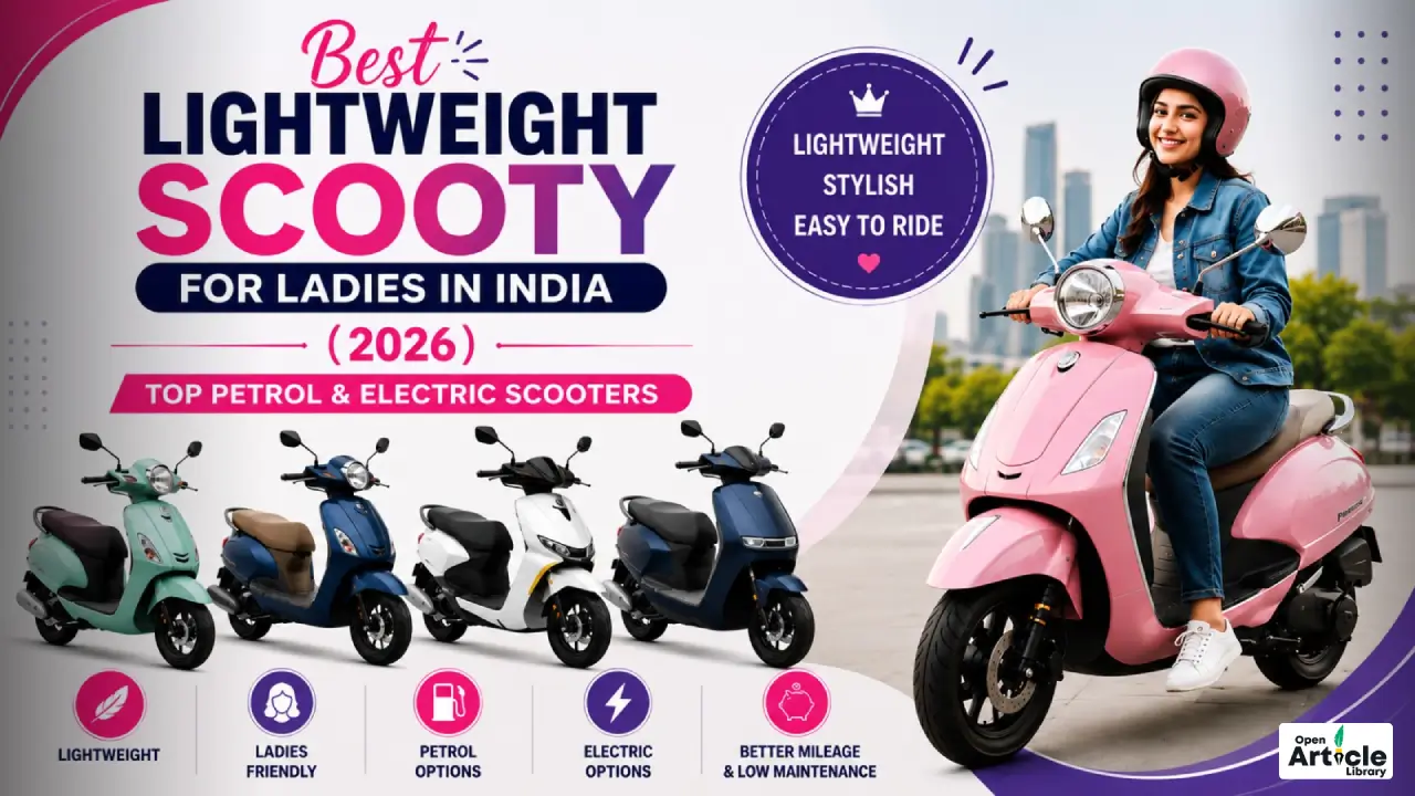 lightweight scooty for ladies