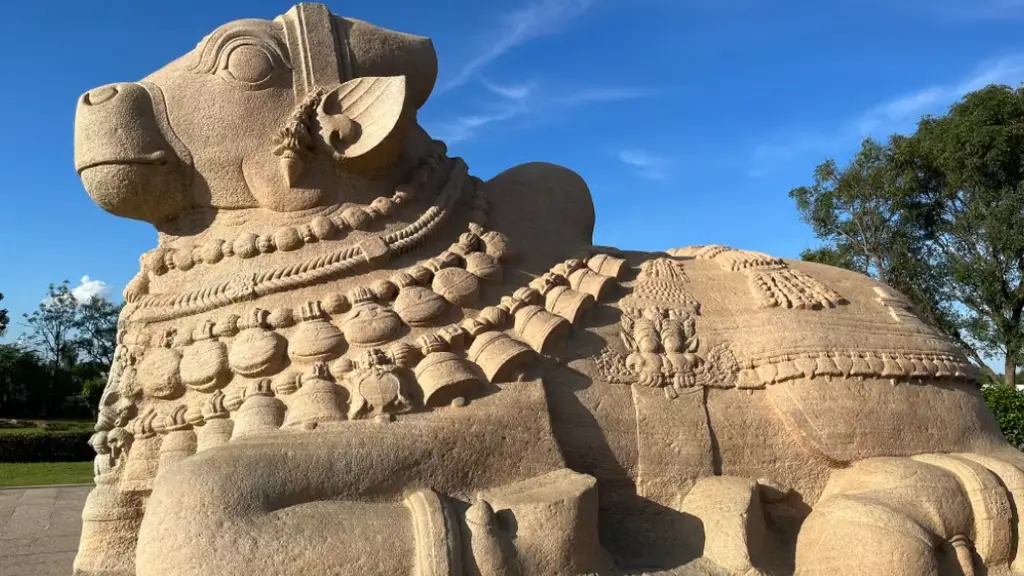 Monolithic Nandi Statue Monolithic Nandi Statue