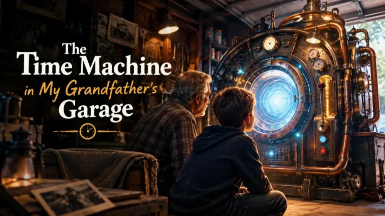 The Time Machine in My Grandfather’s Garage - time travel stories