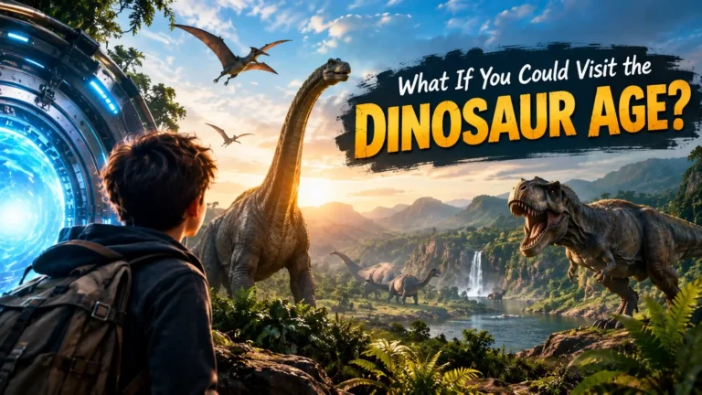 What If You Could Visit the Dinosaur Age